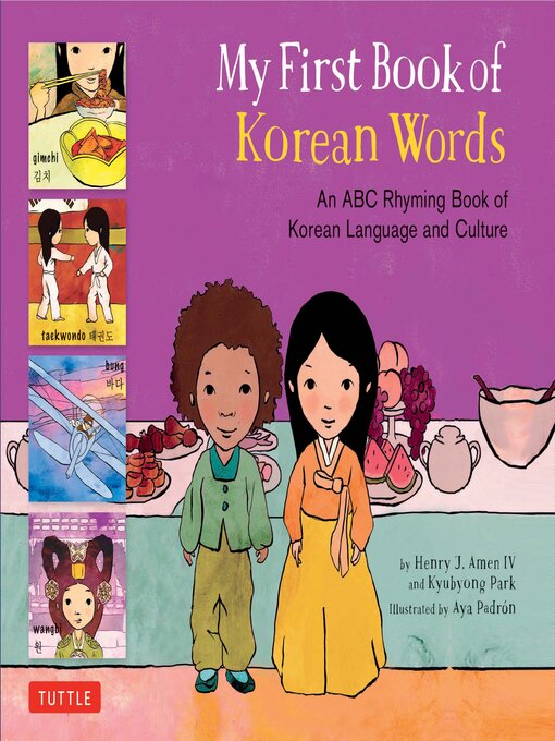 Détails du titre pour My First Book of Korean Words par Kyubyong Park - Liste d'attente
